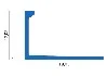 H11 Hero Metal L-Shaped Tile Trim H11 Hero Metal L-Shaped Tile Trim