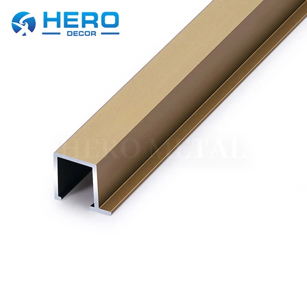 Aluminium gebrstete Fliesenverkleidung Aluminium gebrstete Fliesenverkleidung