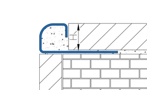 1 Stainless steel square shape trim 1 Stainless steel square shape trim