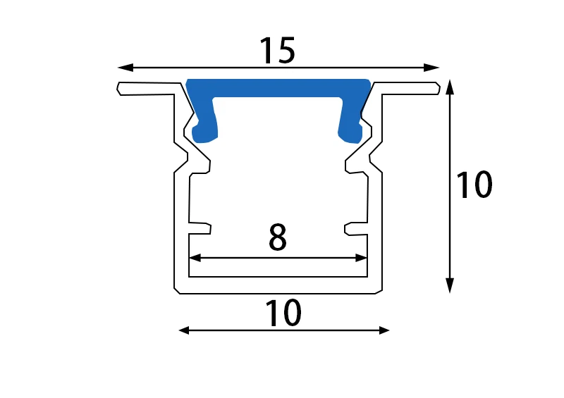HM 454 aluminum profile for led strip lighting drawing HM 454 aluminum profile for led strip lighting drawing