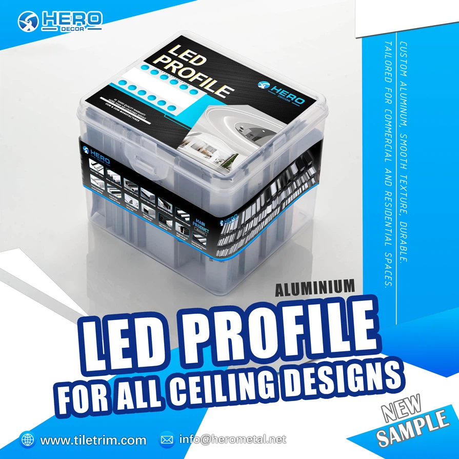 hero metal ceiling led channel sample and markting support hero metal ceiling led channel sample and markting support