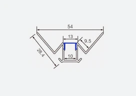 HM651 Plaster-In LED Profile Channels HM651 Plaster-In LED Profile Channels