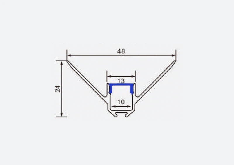 HM324 Plaster-In LED Profile Channels HM324 Plaster-In LED Profile Channels