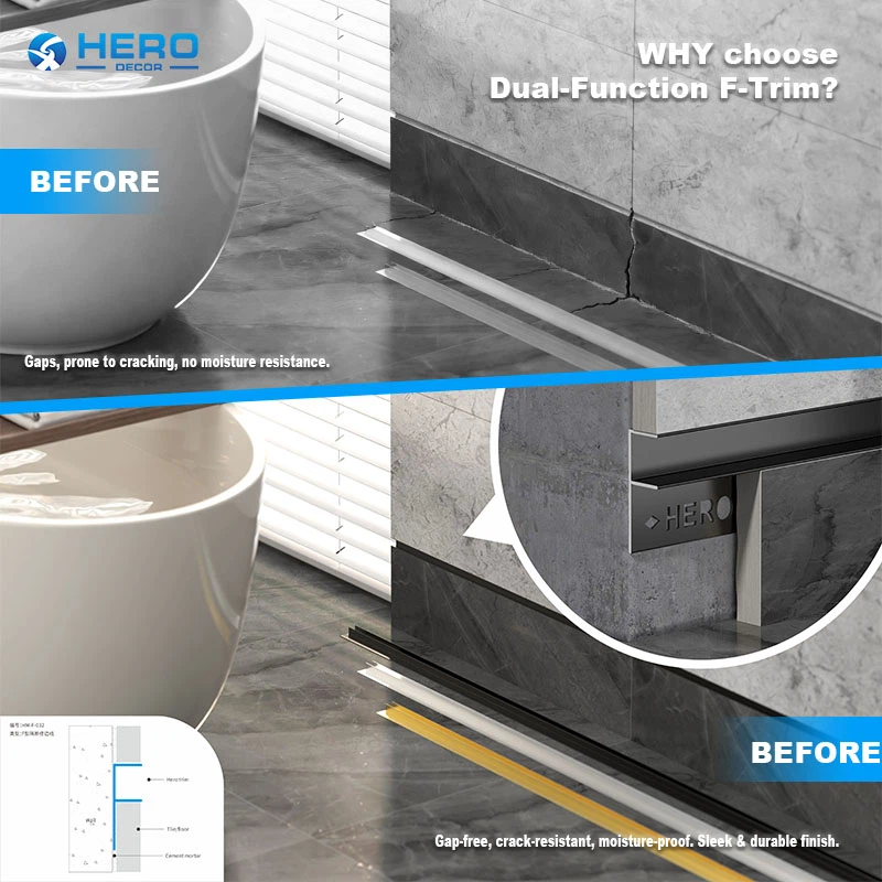 Aluminum Shadow Gap System Fual Function Aluminum Shadow Gap System Fual Function