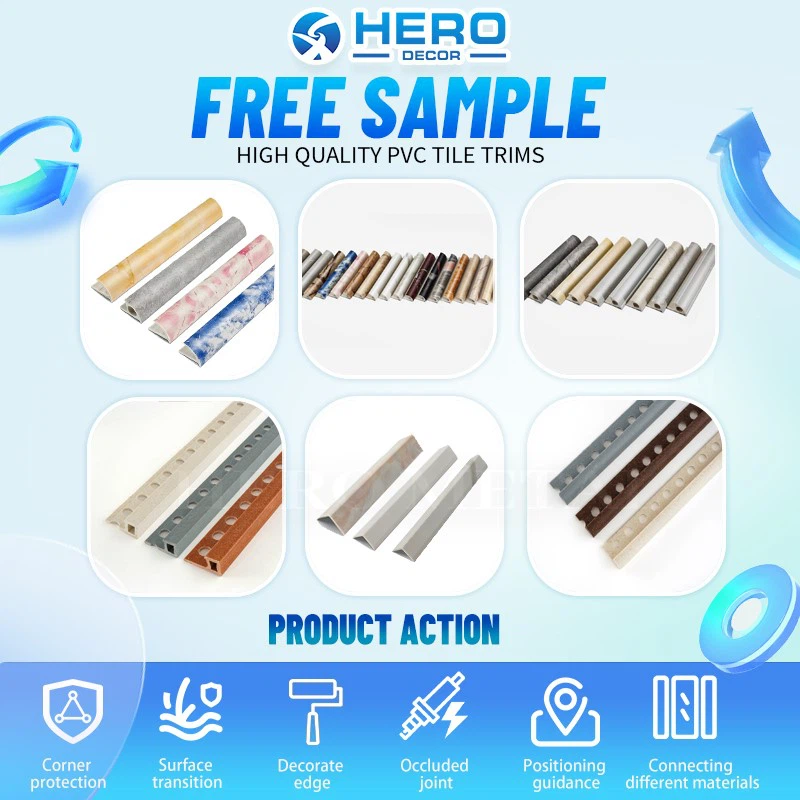 Pvc Tiles Corner Beading import free sample Pvc Tiles Corner Beading import free sample