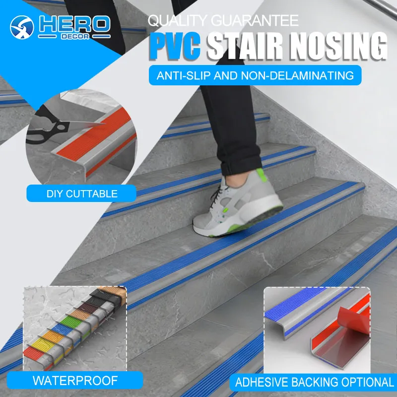 Rubber Stair Nosing installations Rubber Stair Nosing installations