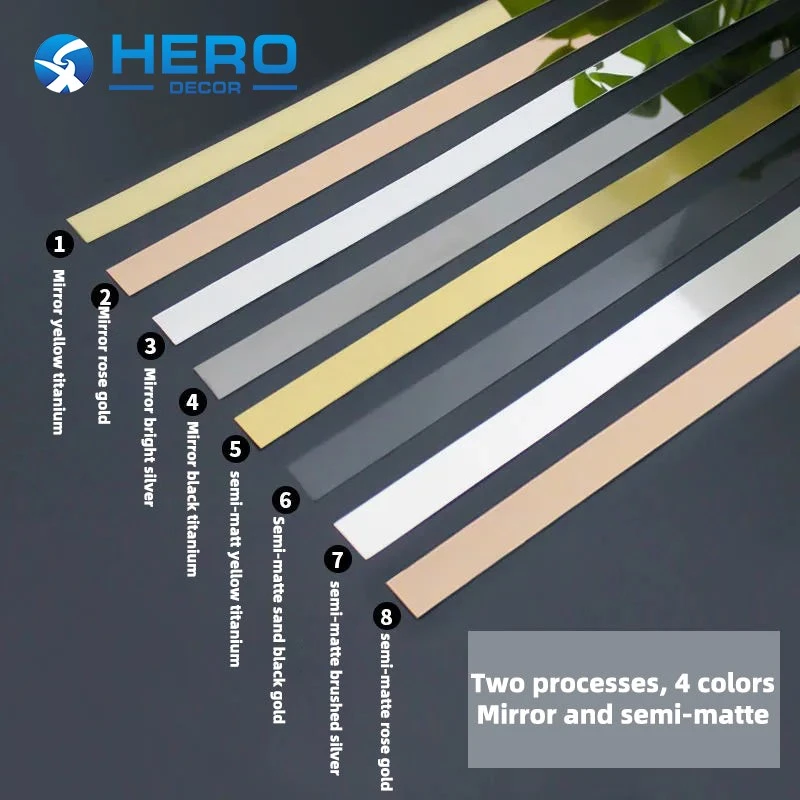 Self-Adhesive Stainless Steel Strips customization finish Self-Adhesive Stainless Steel Strips customization finish
