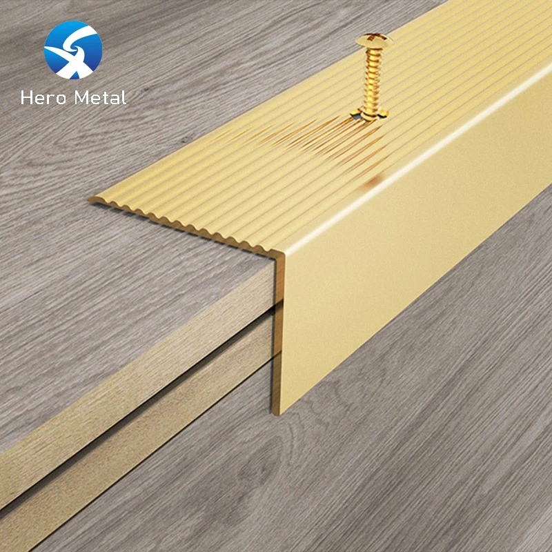 Aluminum Stair Nosing for Stair Step 3 Aluminum Stair Nosing for Stair Step 3