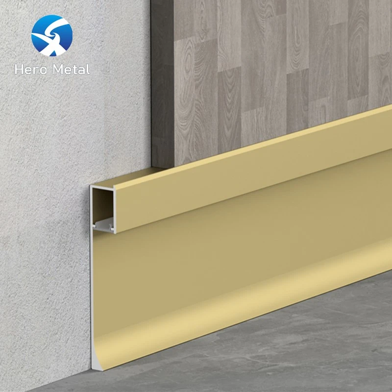 Matt gold skirting board Matt gold skirting board