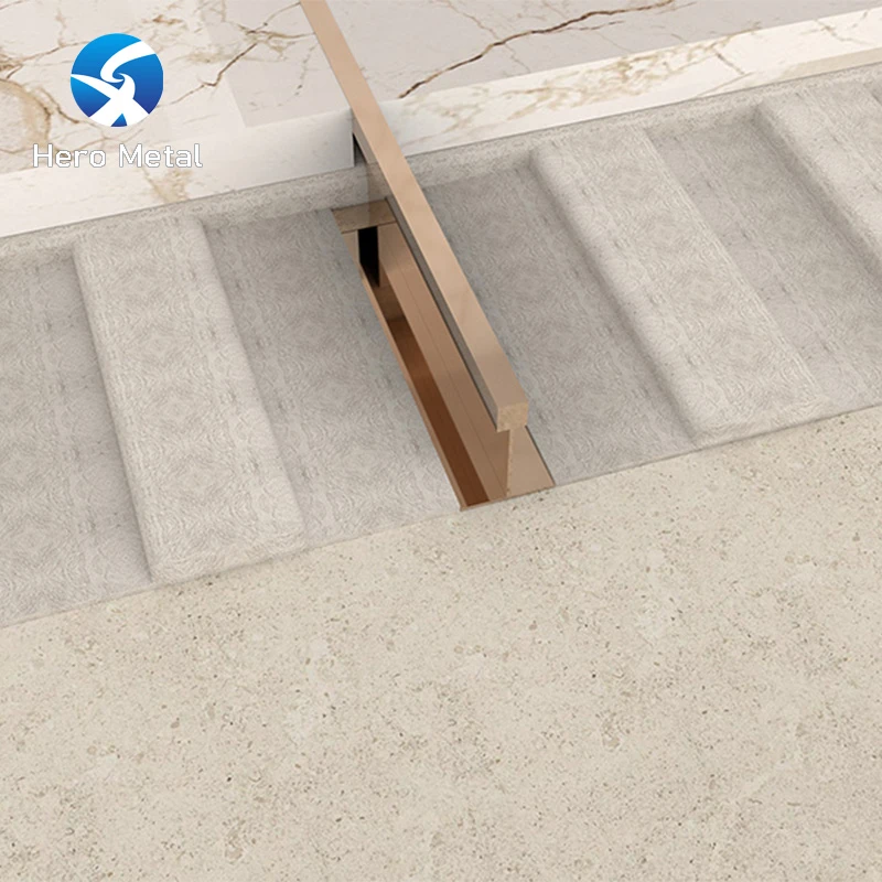 brass tile trim
