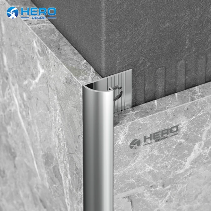 round shape tile trim category