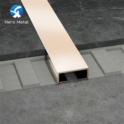 304 Grade Stainless Steel U Channel Tile Trim