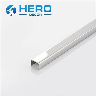 Stainless Steel Mirror Edge Trim U Shape
