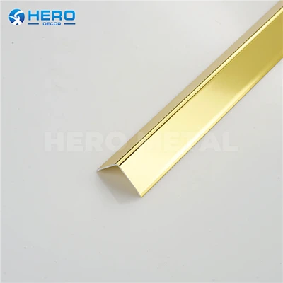 90 Degree Stainless Steel Edging Strip