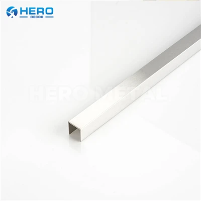 Stainless Steel Floor Transition Strip U Shape