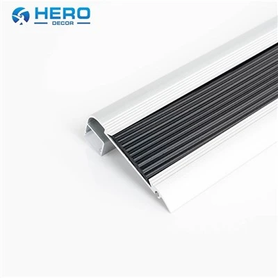 Aluminium And Rubber Stair Nosing