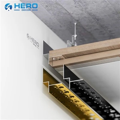 Aluminium Shadow Gap Trim