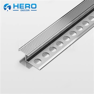 Aluminum F Shape Non-slip Stair Nosing