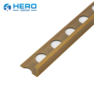 Antique Brass Tile Trim