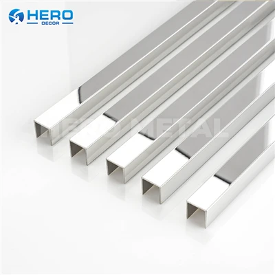 Stainless Steel Molding U Channel Trim Strips