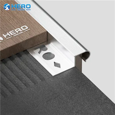 Aluminum Bullnose Stair Nosing