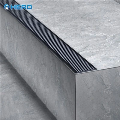 Flexible Anti Slip Rubber Stair Nosing Outdoor