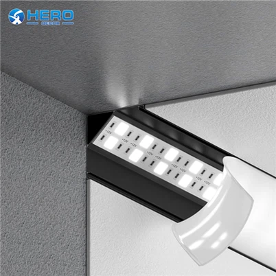 Recessed Tile Internal Corner Led Profile For Led Strip