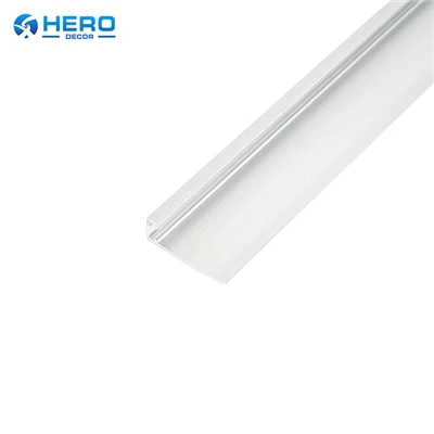 Slim Aluminum Corner Angle Skirting Profile
