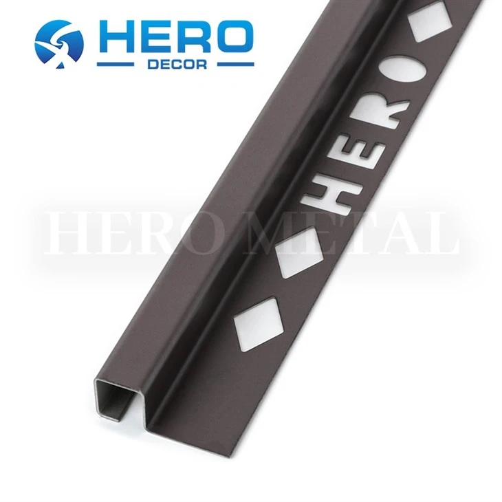 metal square tile Trim Profile New Color