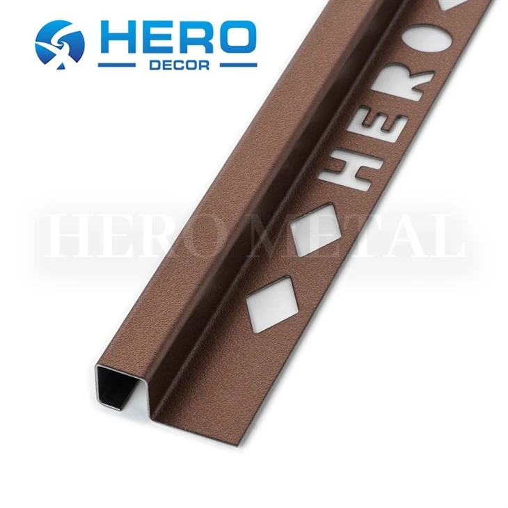 Stainless Steel Trim Profile Tile square New Color