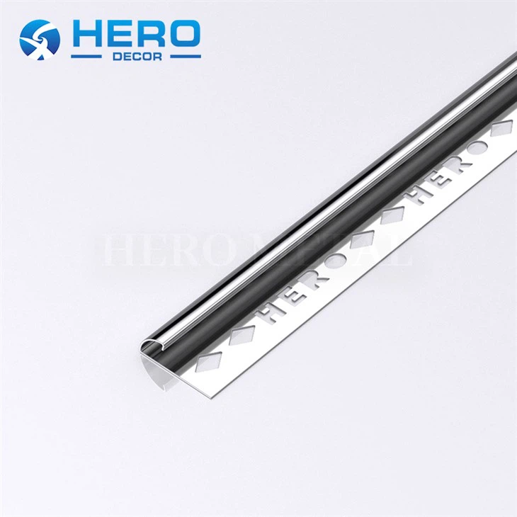 Stainless Steel Round Shape Tile Strip