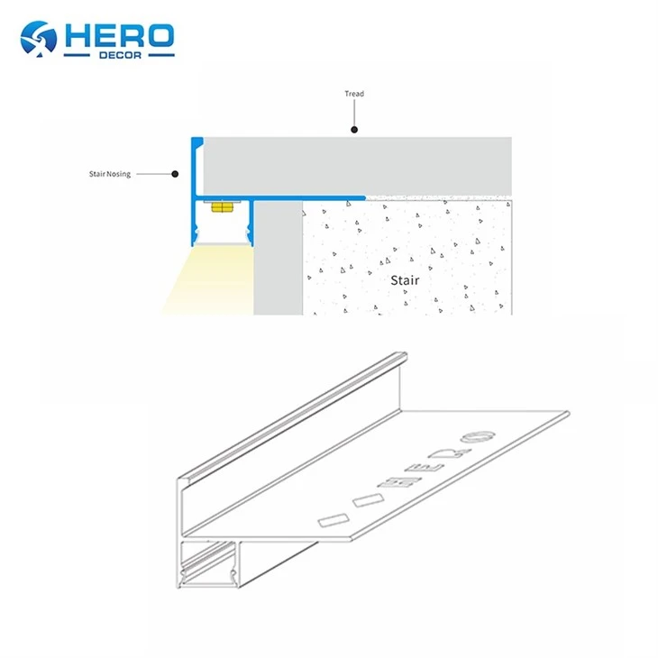 Tiled Stair Nosing Led Channel price