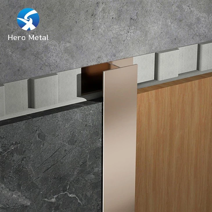 Transition Stainless Steel Trim Strip (4)